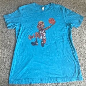 Dennis Rodman basketball T-shirt